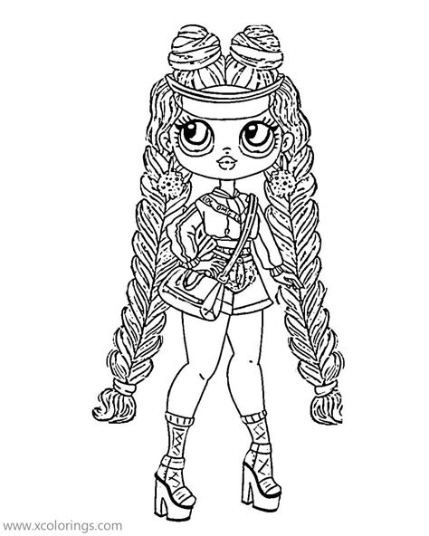 Big Sister Lol Doll Coloring Pages