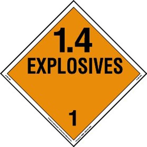 Explosives 11b Vpo Sticker Placard