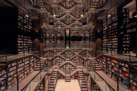 This Gorgeous Bookstore In China Has Escher Styled Crazy Steps