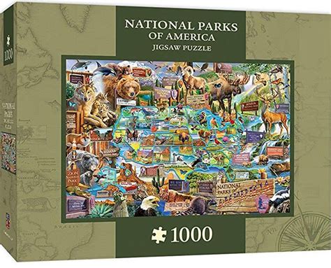 Masterpieces National Parks Of America 1000 Piece Jigsaw Puzzle