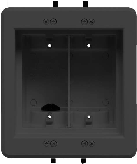 Arlington Dvfr2bl 1 Recessed Electrical Outlet Mounting Box With