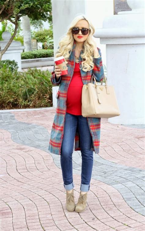27 Stylish Maternity Winter Outfits To Enjoy The Season Styleoholic