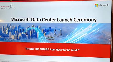 Microsoft Opens First Global Datacenter Region In Qatar Asian