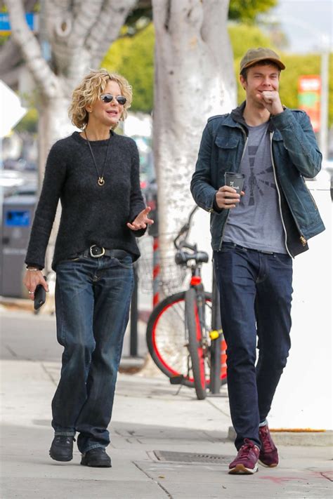 Meg Ryan And Son Jack Quaid Out In Los Angeles Gotceleb