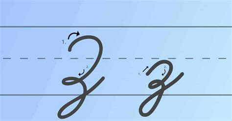 Cursive Z: Learn to Write the Cursive Letter Z - My Cursive