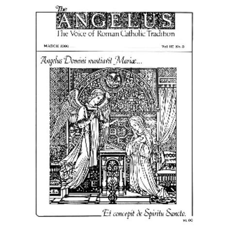 Angelus March 1980 Angelus Press