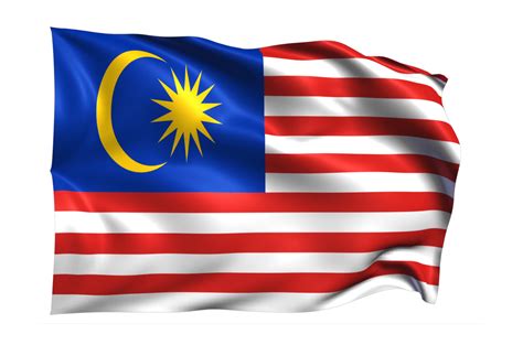 Malaysia Waving Flag Realistic Transparent Background 15309593 Png