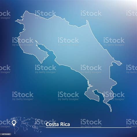 Vetores De Mapa Da Costa Rica E Mais Imagens De 2015 2015 Abstrato