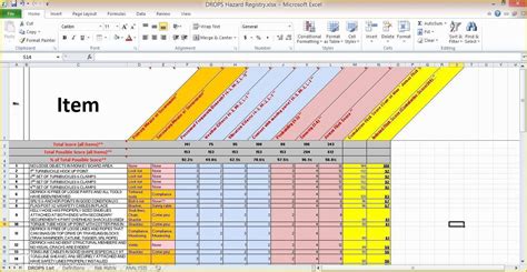 Excel Training Matrix Template Free