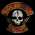 Large shirt High Voltage Tattoo Store / Brigade Mens T-Shirt | Portrait ...