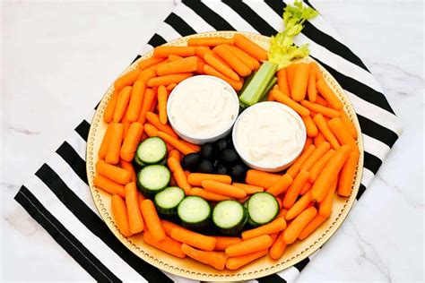 Perfect Pumpkin Halloween Veggie Tray For Parties And Snacking