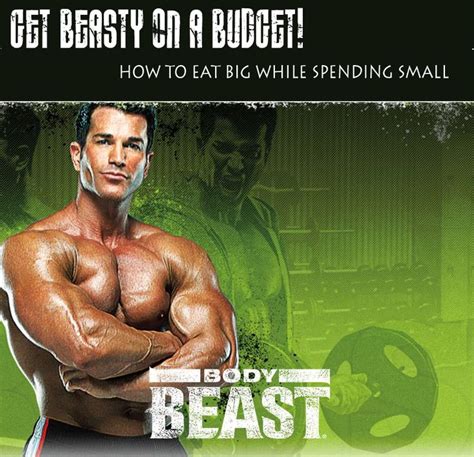 Body Beast On A Budget Zillafitness Body Beast Fitness Body