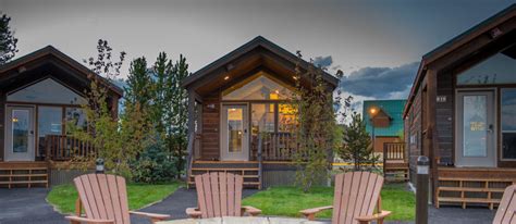 The town is adjacent to the yellowstone national park, making it a great place for cabin rentals. Hospitality | Explorer Cabins | Delaware North