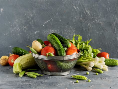 Fresh Mix Of Vegetables Stock Image Image Of Background 75376525
