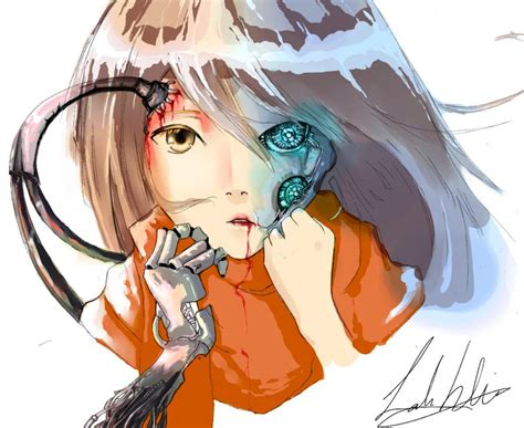 Anime Robot Girl By Lahhtoota On Deviantart