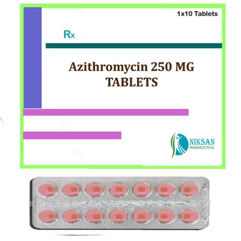 Azithromycin 250 Mg Tablets Manufacturersupplierexporter