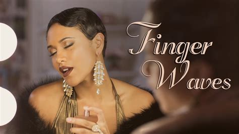 And you can't take credit for this; How To Style Finger Waves on Short Hair - YouTube