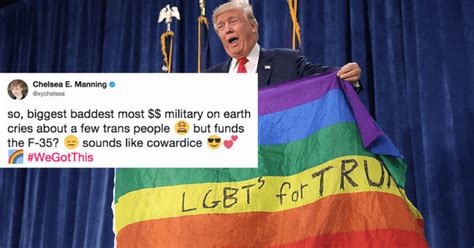 lgbtq folks and allies respond to trump s hateful ban on transgender people in the military