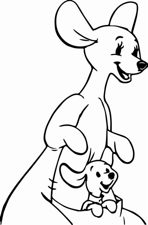 Add two little ears to the top of the head. Kangaroo Drawing Easy at GetDrawings | Free download