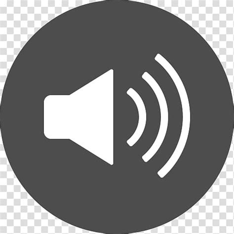 White Speaker Icon Computer Icons Sound Symbol Audio Transparent