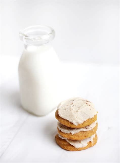 Soft Pumpkin Cookies With Brown Sugar Frosting The Merrythought