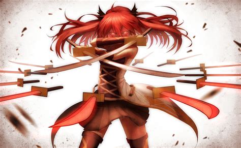 Sword Pixiv Fantasia Redhead