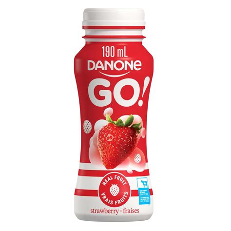 Danone Go Drinkable Yogurt Strawberry 190ml Walmart Canada