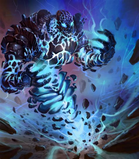 Lightning Elemental Chalmer Relatorre Fantasy Monster Dark Fantasy