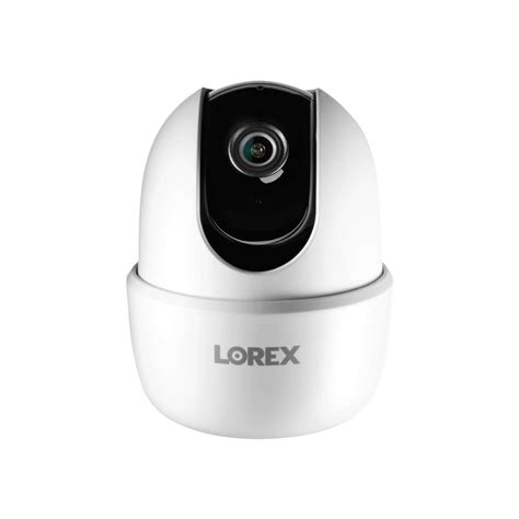Lorex Indoor Pan Tilt And Zoom Wi Fi Network Security Camera White