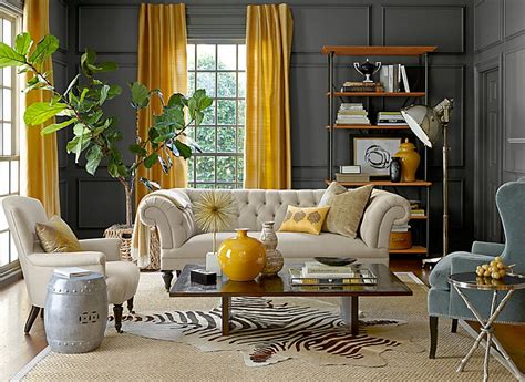 12 Living Room Decor Ideas Grey And Yellow Background Beusaba