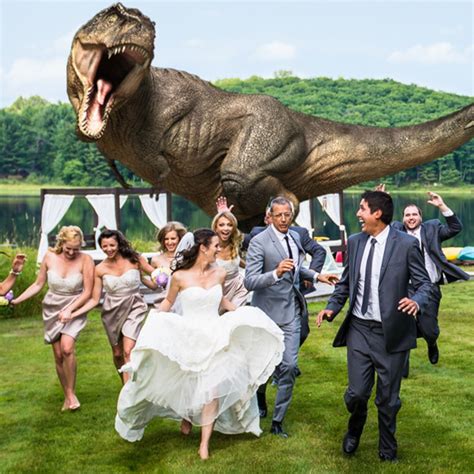 Jeff Goldblum Makes This Jurassic Park Themed Wedding Photo Extra