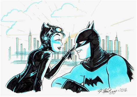 Aggregate More Than 70 Batman And Catwoman Sketch Latest Ineteachers