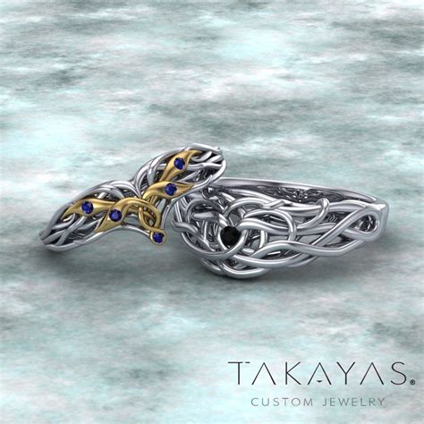 View our broad selection of men's wedding bands in styles ranging from classic to unique designs. Lord Of The Rings Inspired Wedding Bands in 2020 | Nerdy ...