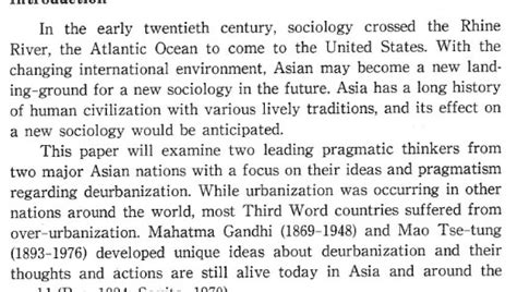 Ideology and Development : Gandhism and Maoism on Deurbanization * Journal of Futures Studies