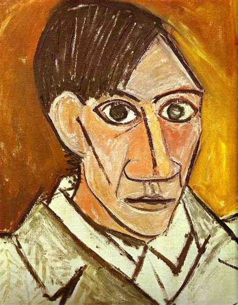 Picasso der universelle kunstler barnebys magazin : Picasso - Selbstbildnis 1907 (Kunst, Kubismus, selbstportrait)