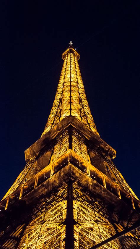 Download Wallpaper 938x1668 Eiffel Tower Tower Paris France Bottom