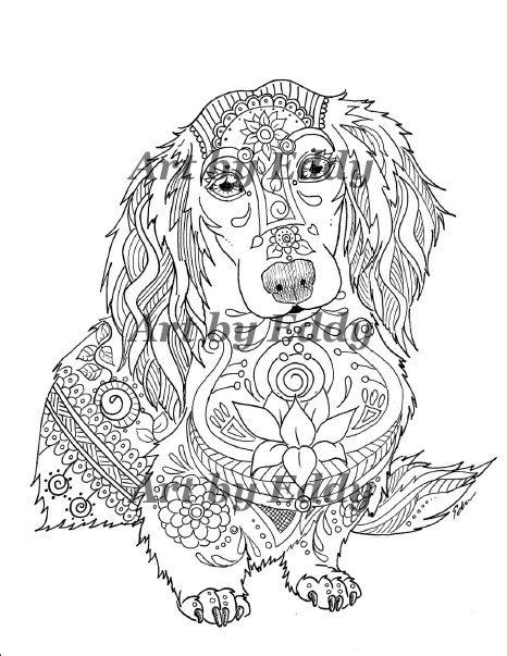 16 Best Dachshund Coloring Pages Images On Pinterest Dachshund Dog