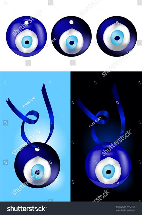 Vector Illustrations Evil Eye Stock Vector Royalty Free 64742863