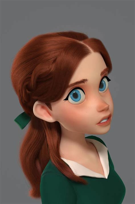 3d Character By Miacat7 On Deviantart Character Design Animation 3d