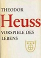 Theodor Heuss (31.01.1884 - 12.12.1963) Tabellarischer Lebenslauf