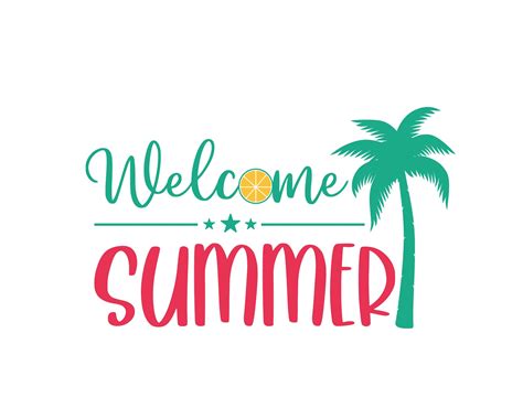 Welcome Summer Svg Summer Svg Welcome Svg Summer Decor Svg Etsy