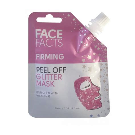 Face Facts Glitter Peel Off Mask Sparkling Gold Skin Care