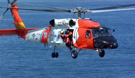 Coast Guard Mh 60 Jayhawk Crew Rescue Two Teens Near Fort Stevens