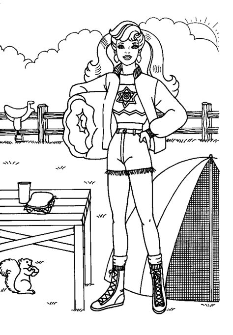 Discover 84 Best Barbie Coloring Pages Free To Print And Download