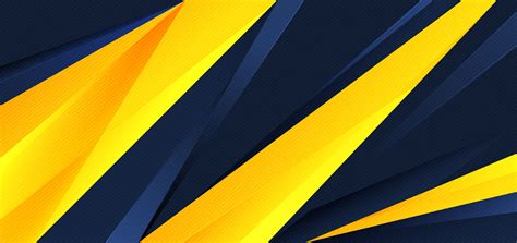 Abstract Background With Yellow And Blue Gradient Triangles 3182510