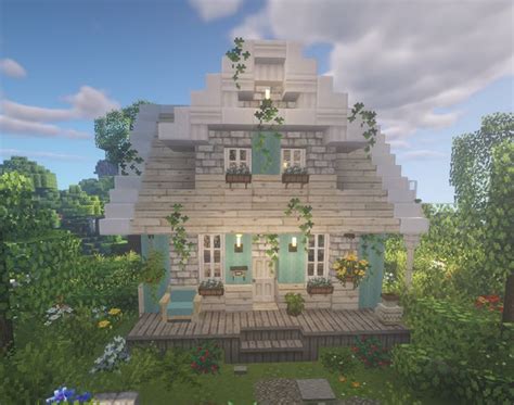Minecraft Cottagecore House Cute Minecraft Houses Easy Minecraft