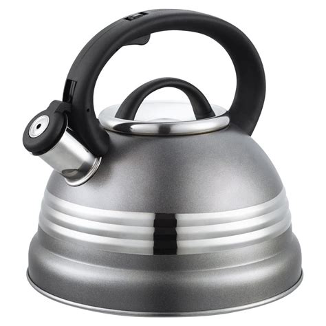 Stainless Steel Kettle Gas Stove Induction Teapot 3litre Cloud Grey