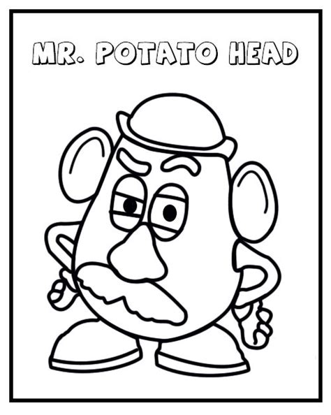 Mr Potato Head Printable Cutouts Printable Word Searches