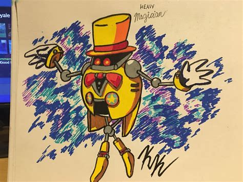 Heavy Magician Fanart Sonicthehedgehog