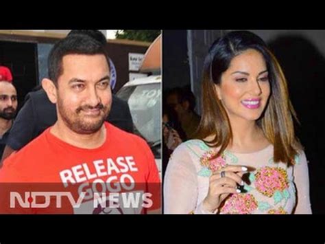 Aamir Khan Says Will Be Happy To Work With Sunny Leone Youtube